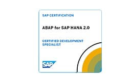 SAP Certified Development Specialist-ABAP for SAP HANA2.0