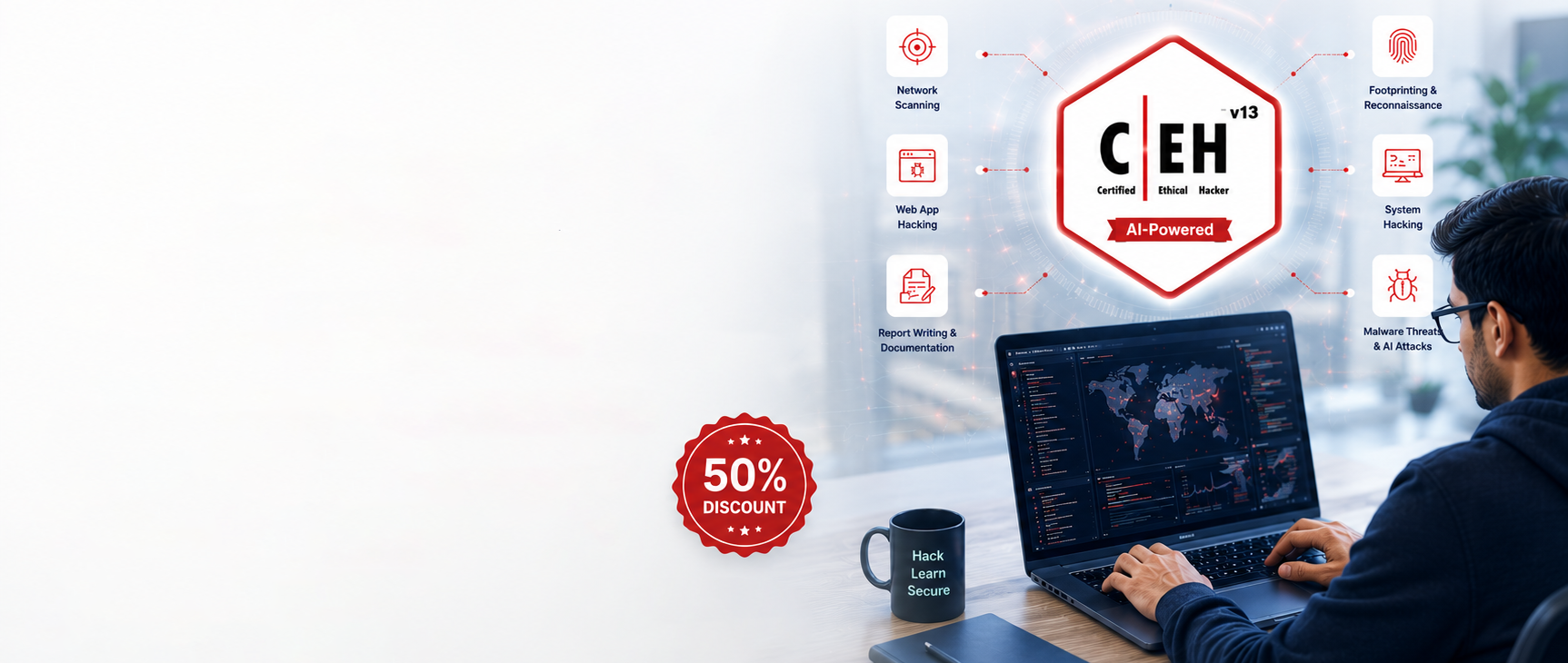 Certified Ethical Hacker v13 (C|EH) with AI